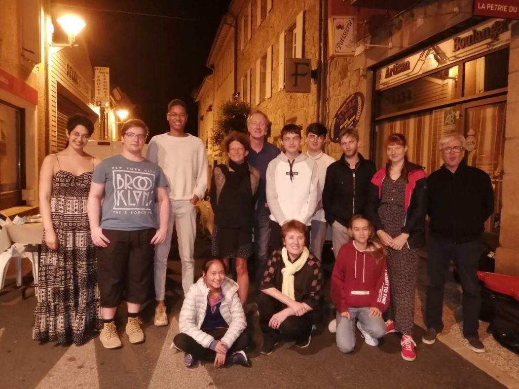 Photo de groupe des stagiaires