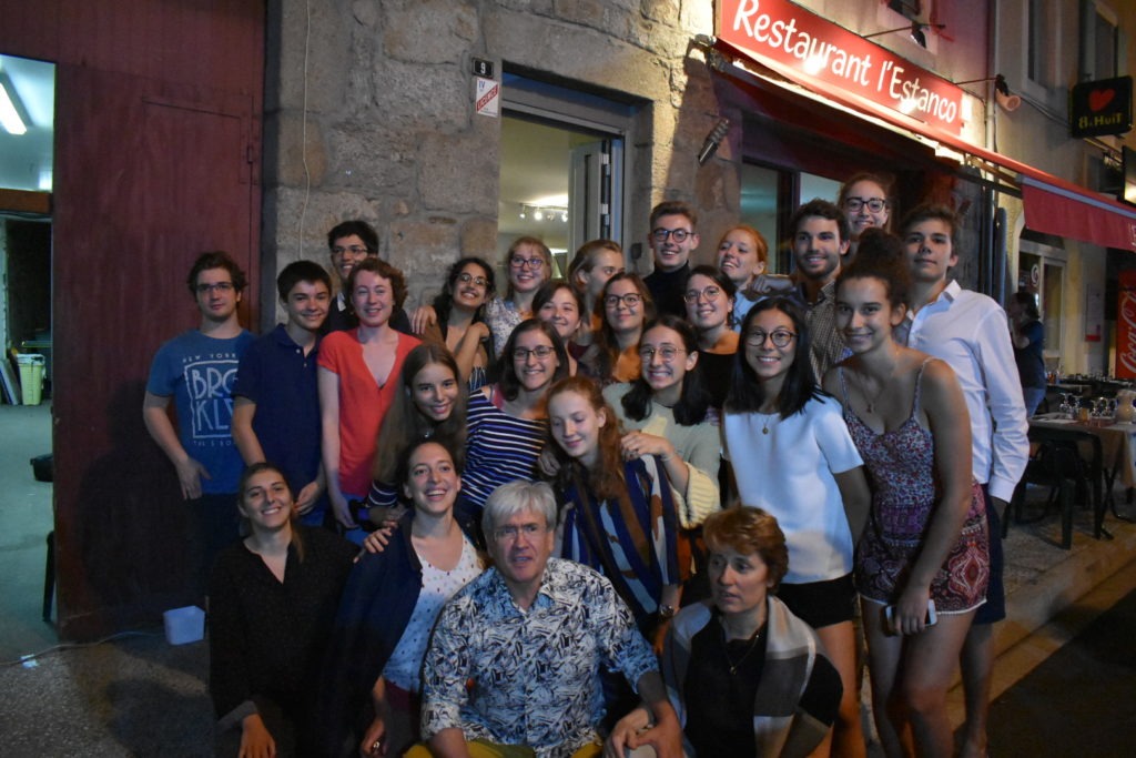 Photo de groupe des stagiaires 2018